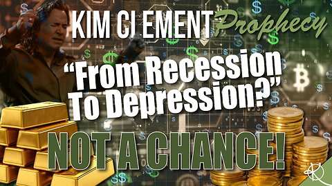 Kim Clement Prophecy - From Recession To Depression? NOT A CHANCE!