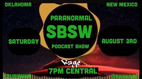 SBSW PARANORMAL PODCAST SHOW
