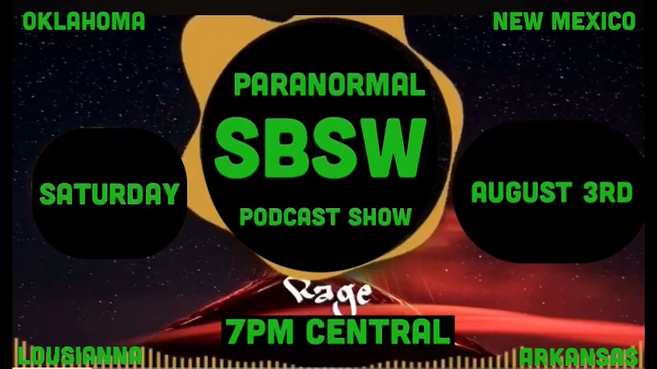 SBSW PARANORMAL PODCAST SHOW