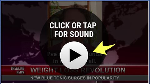 Weired Blue Tonic Melts Stubborn Fat