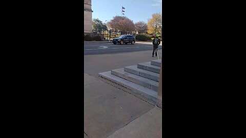 Hate Israel/ Pro Palestine protest against Bill Clinton while ARGOP Holds State committee meeting