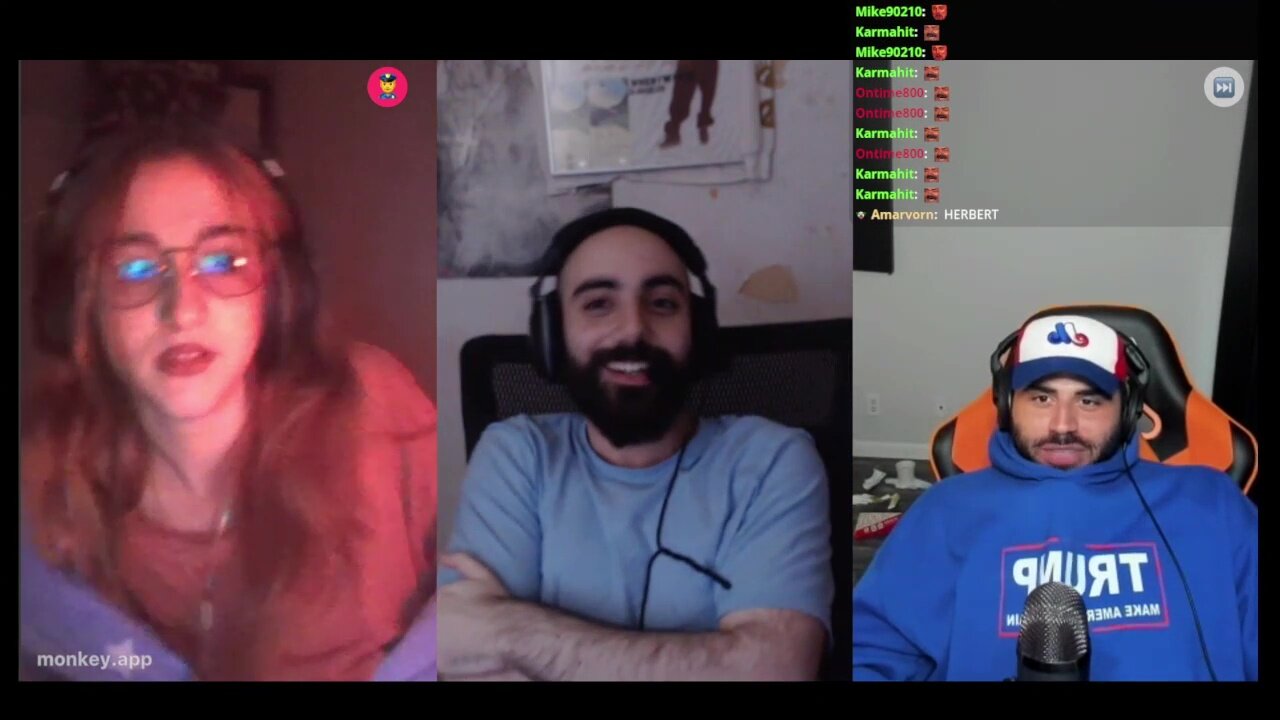 Zherka Reunites With Sliker On Monkey - 12-21-2023 (Pt.1)