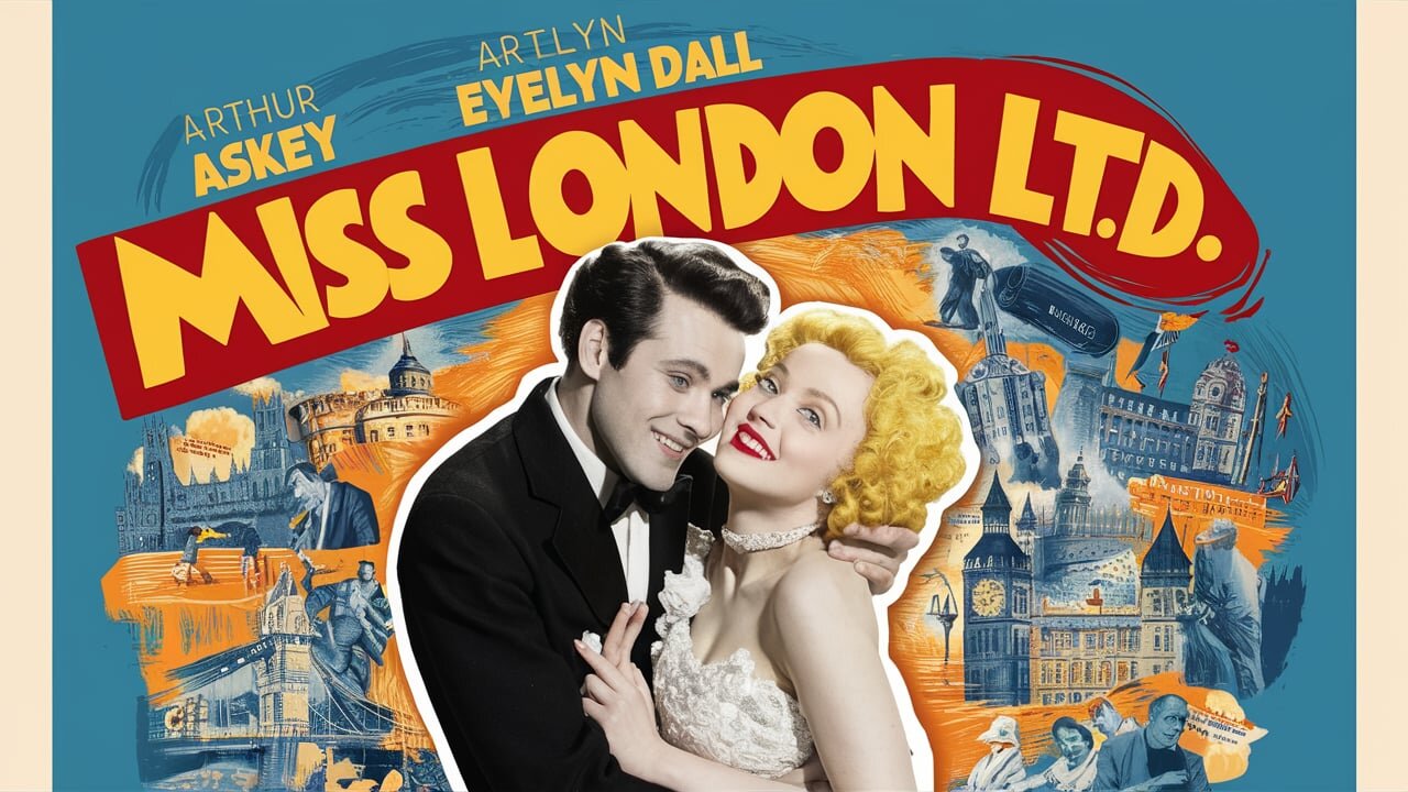 MISS LONDON LTD (1943)Arthur Askey, Evelyn Dall & Anne Shelton| Comedy| B&W | Golden Age Film