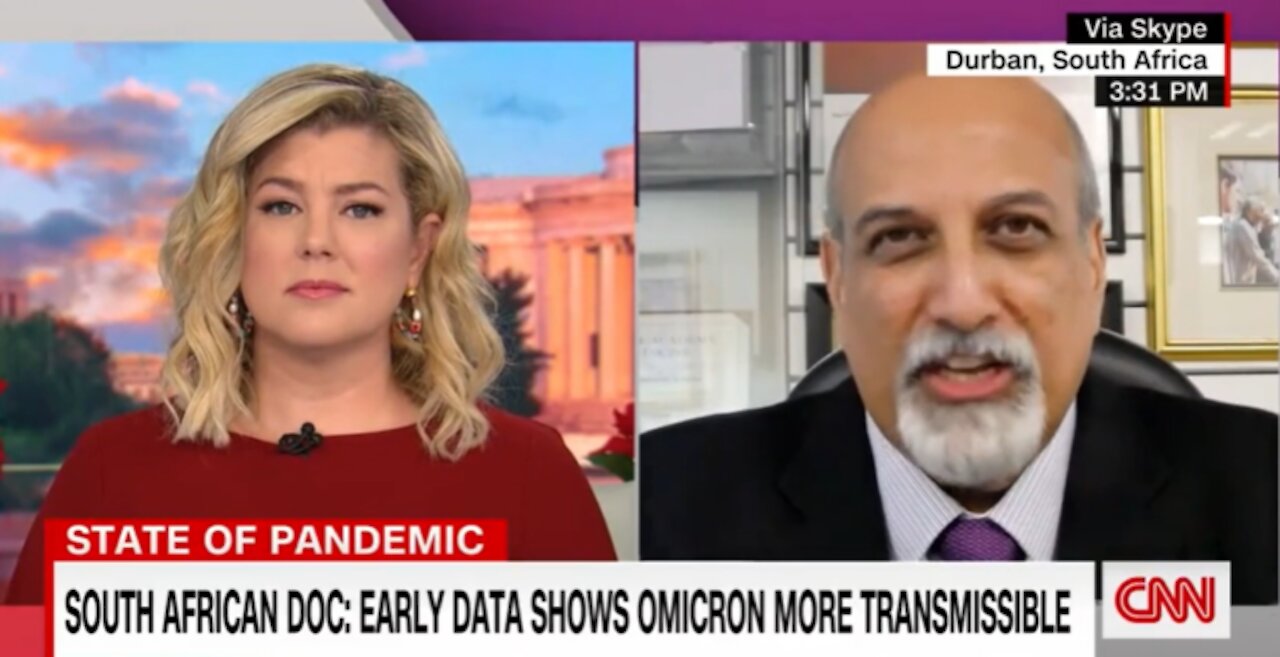 Doctor Stuns CNN by Delivering ‘Bad’ News: Omicron is ‘Mostly Mild,’ There are ‘No Red Flags’