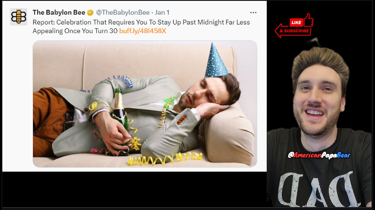 🐝The Babylon Bee Headlines! #shorts #satire #funny #humor #laugh #jokes #fyp #haha #lol #reaction