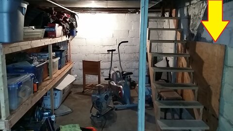 This Guy Found Hidden Basement Room . What He Found inside Is Hauntingly Awesome.