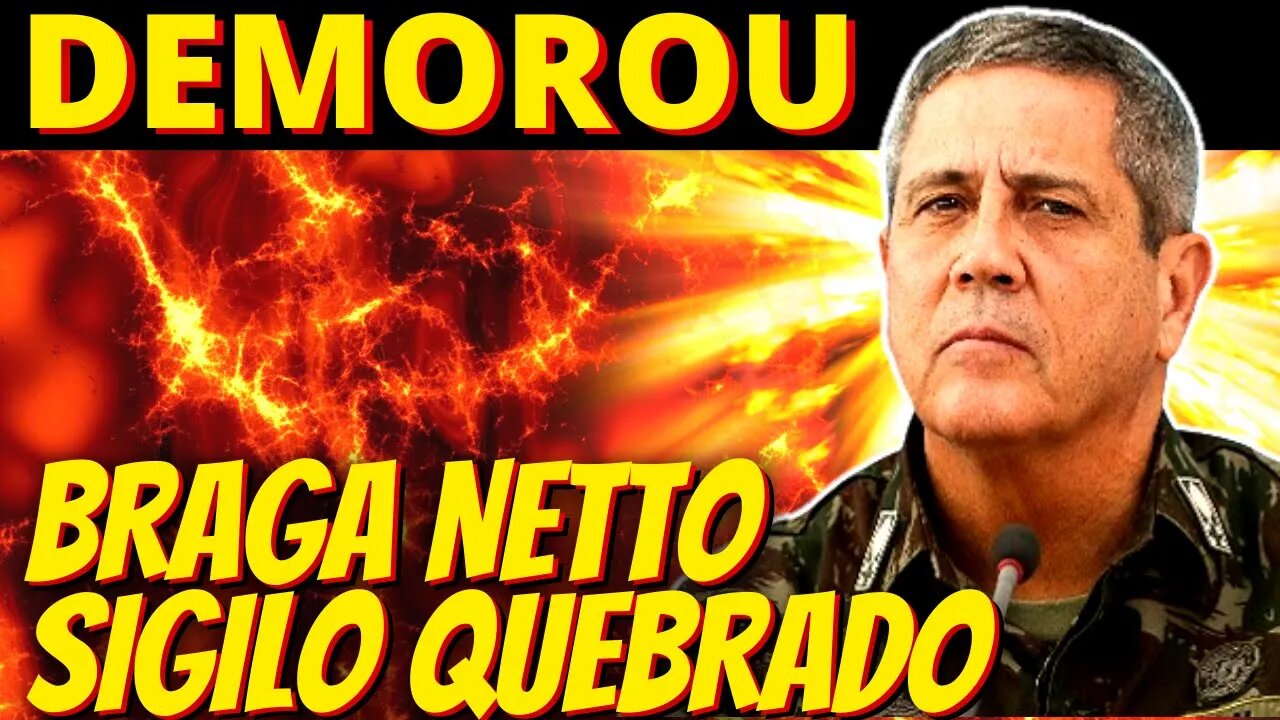 Braga Netto é alvo da PF - Corrupção Passiva e ativa - Sigilo quebrado