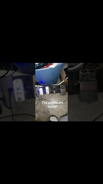 pedals are set! #heavymetal #music #rocksmithplus #dimebagdarrell #guitarmania #guitar #behringer
