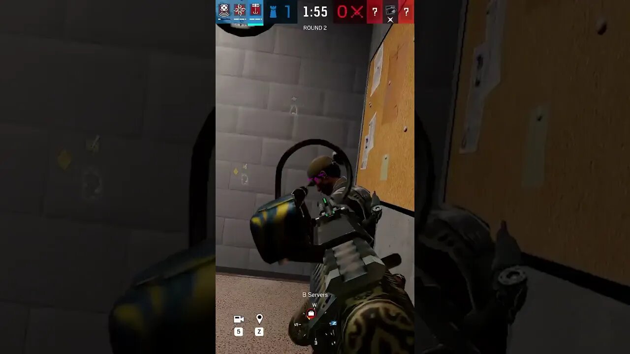 A Hunter Approaching His Prey #rainbowsixsiege #r6moments #funnygameplay #rainbow6 #gaming