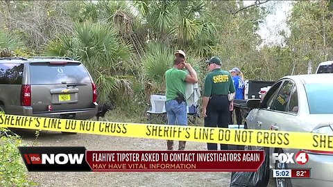 Deputies reach out to tipster on Flahive case Charlotte County