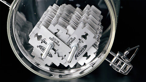 Make a Powerful HHO Generator: Using 100 + Razor Blades for Electrolysis 2500 °C - DIY Hydrogen