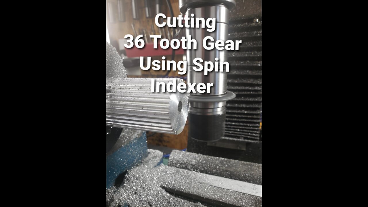 Gear Cutting with Spin Indexer (Short Video)