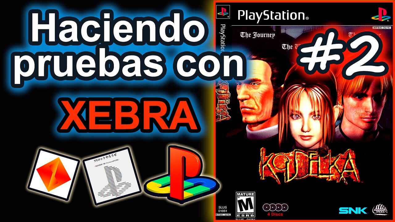 Probando el Emulador de la PS1, XEBRA (2024) PARTE #2