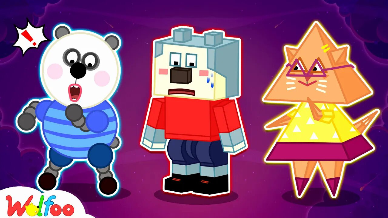 Which Shape Is Wolfoo? - Wolfoo Learns Shapes for Kids 🤩 @WolfooCanadaKidsCartoon