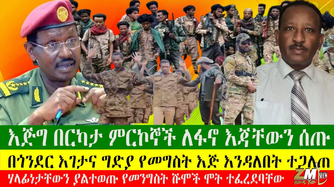እጅግ በርካታ ምርኮኞች ለፋኖ እጃቸውን ሰጡ፣ የጦር ኮማንዶው የምታገለው ለአማራ ነፃነት ነው አለ፣ በፋኖ ስም አማራን የሚሰርቅ እጁን እንቆርጠዋለን፣