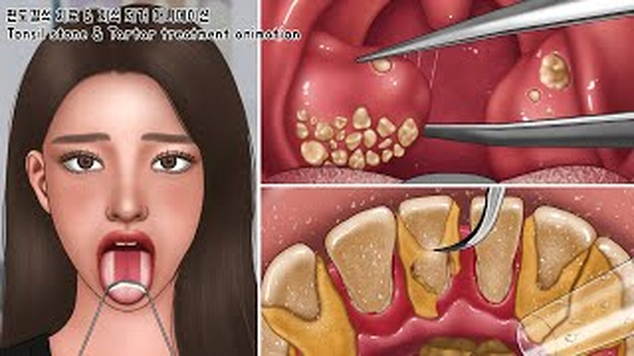 SATISFYING I ASMR Tartar & Toensil Removal