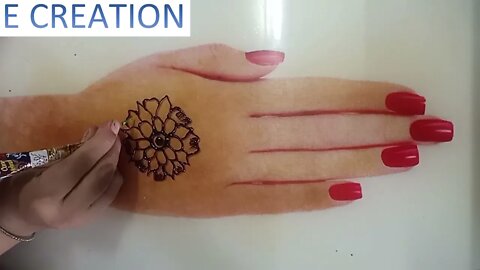 New Dulhan Mehndi design for hand