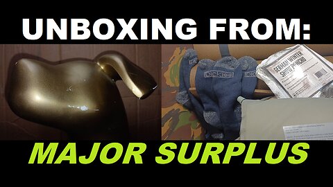 UNBOXING 208: Major Surplus and Survival. Tent, Poncho, Liner Woobies, Socks, more !