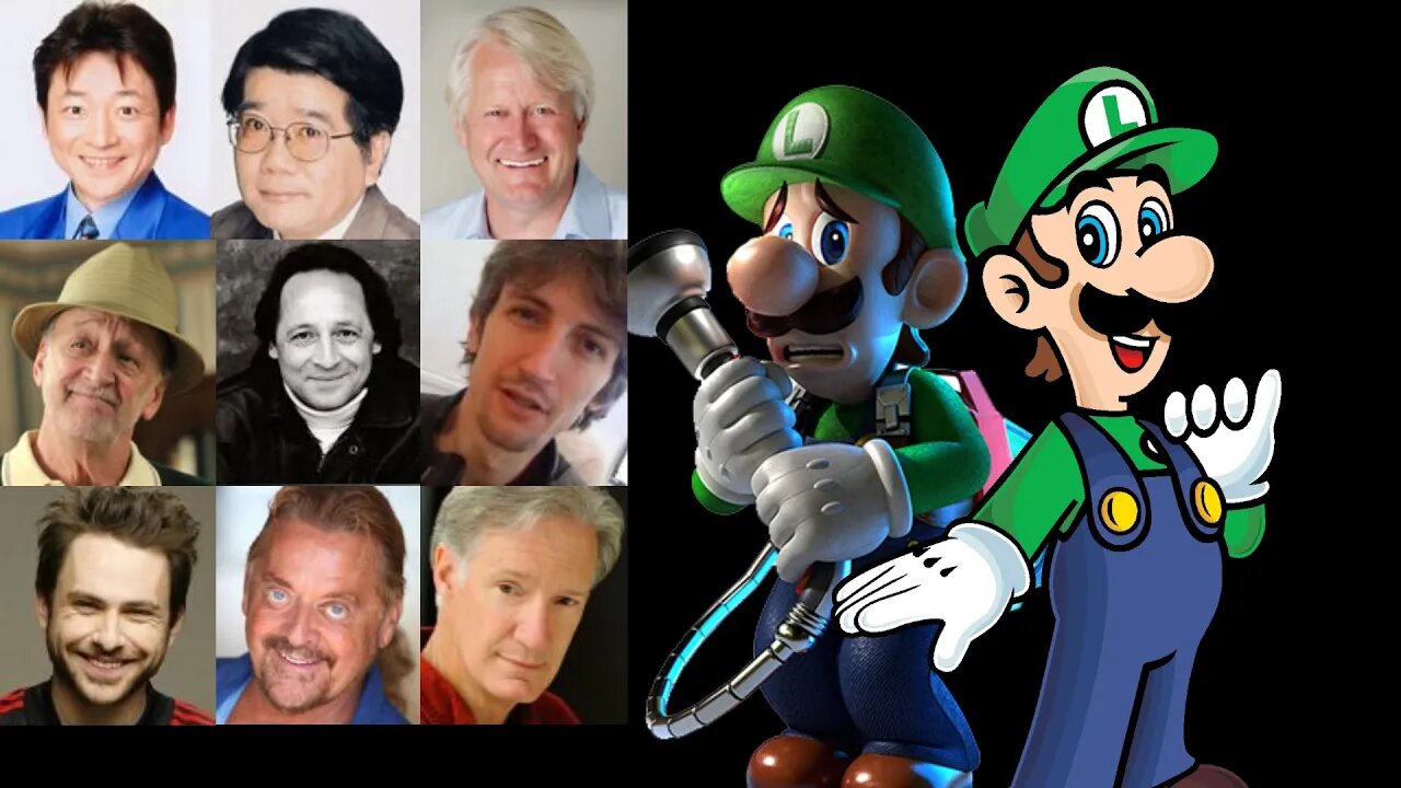 Video Game Voice Comparison- Luigi (Super Mario)