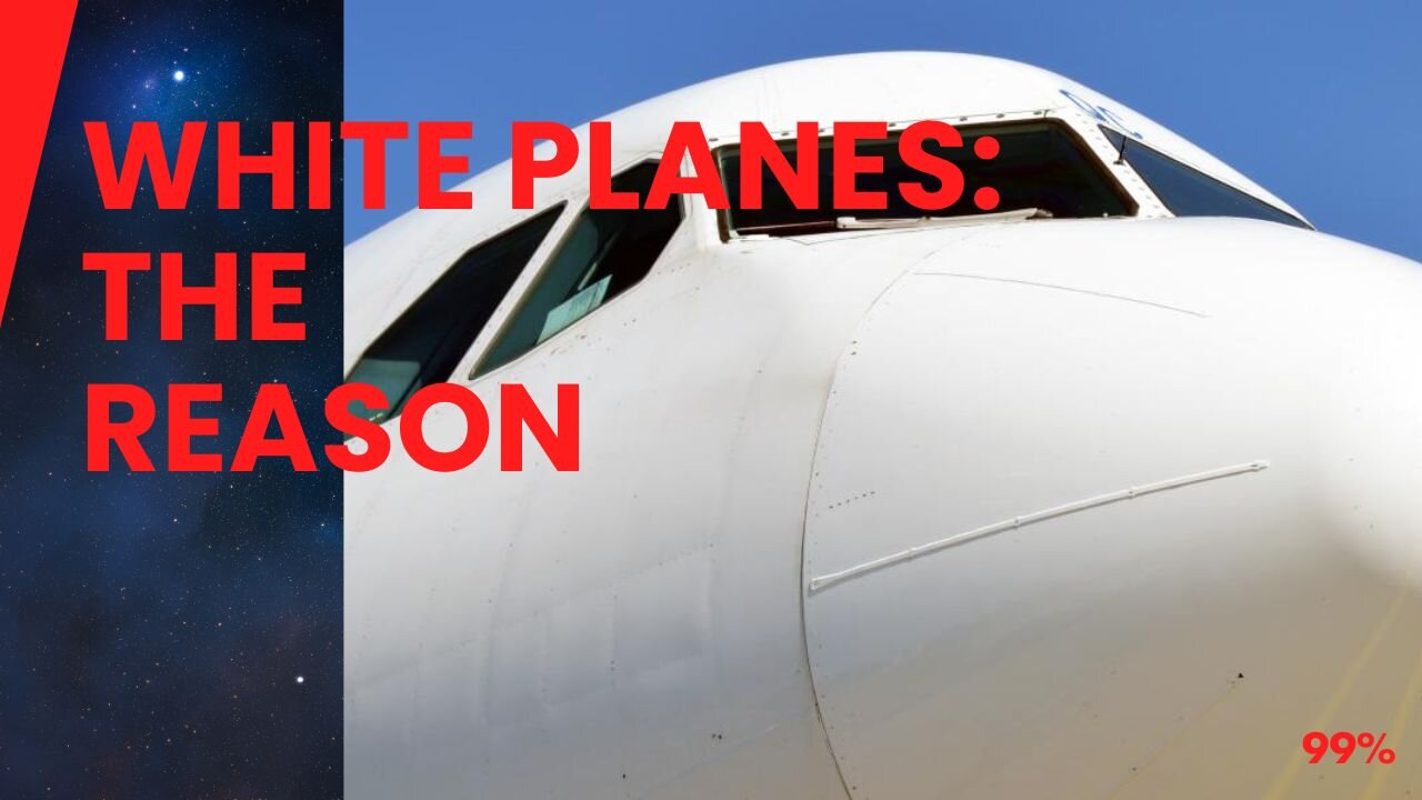 The Secret Reason Planes Are White