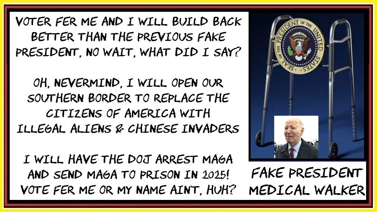 voter fer me & I will poop on you