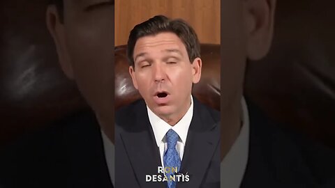 Ron DeSantis, You Should Go To Jail