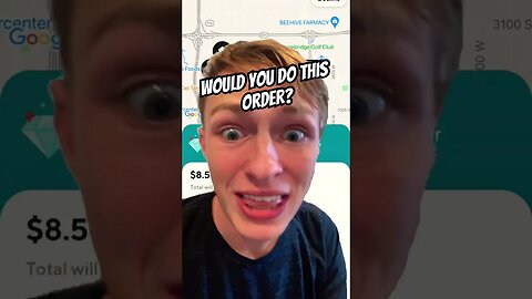 $46 for 3 miles. Would you do this? #doordash