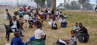 Forest Village residents decided to open a School under the tree