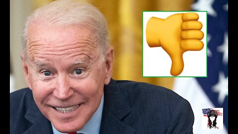 Biden's escalating DIS-approval rating, free speech forbidden in America, NYC forced Vax mandate