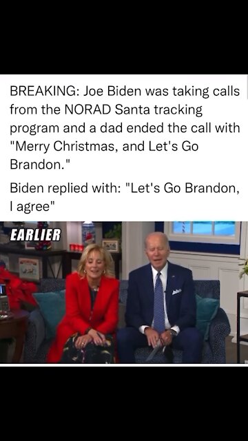 Biden says “Lets go Brandon”