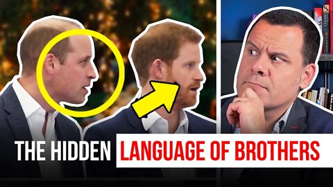 William and Harry’s SECRET gestures in RARE video