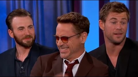 Avengers cast most FUNNY MOMENTS