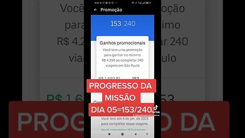 progresso da missão