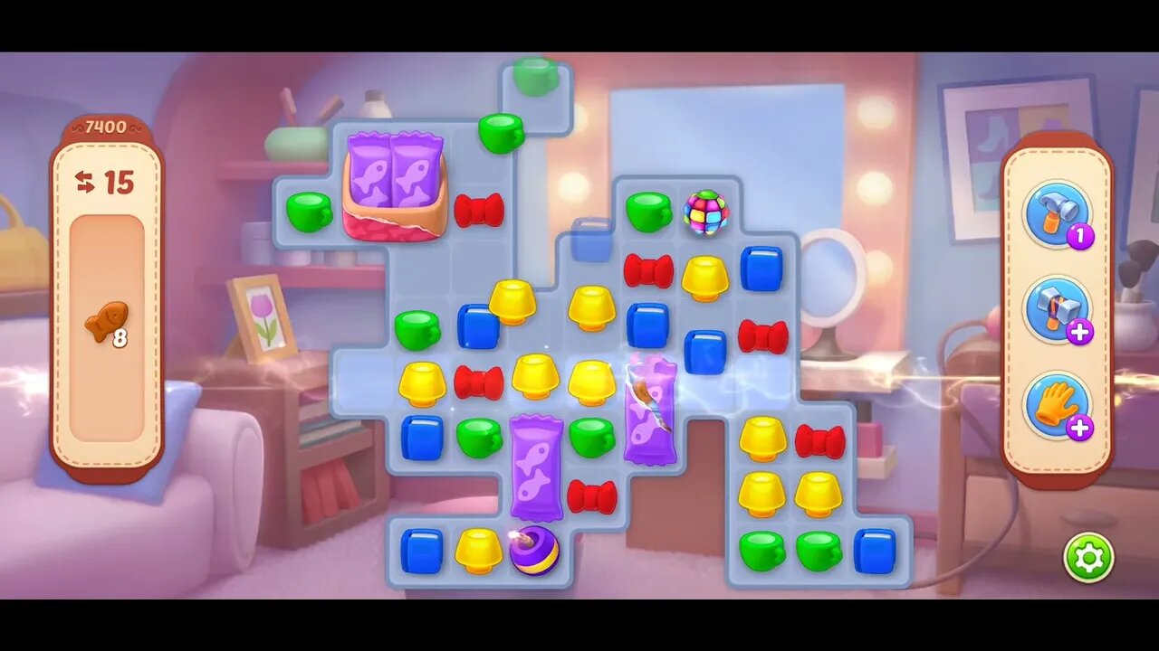 Playrix Homescapes Gameplay Walkthrough Level 7400