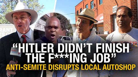 Viral video captures more antisemitism in Toronto. Who is this hater and why does he despise Jews?