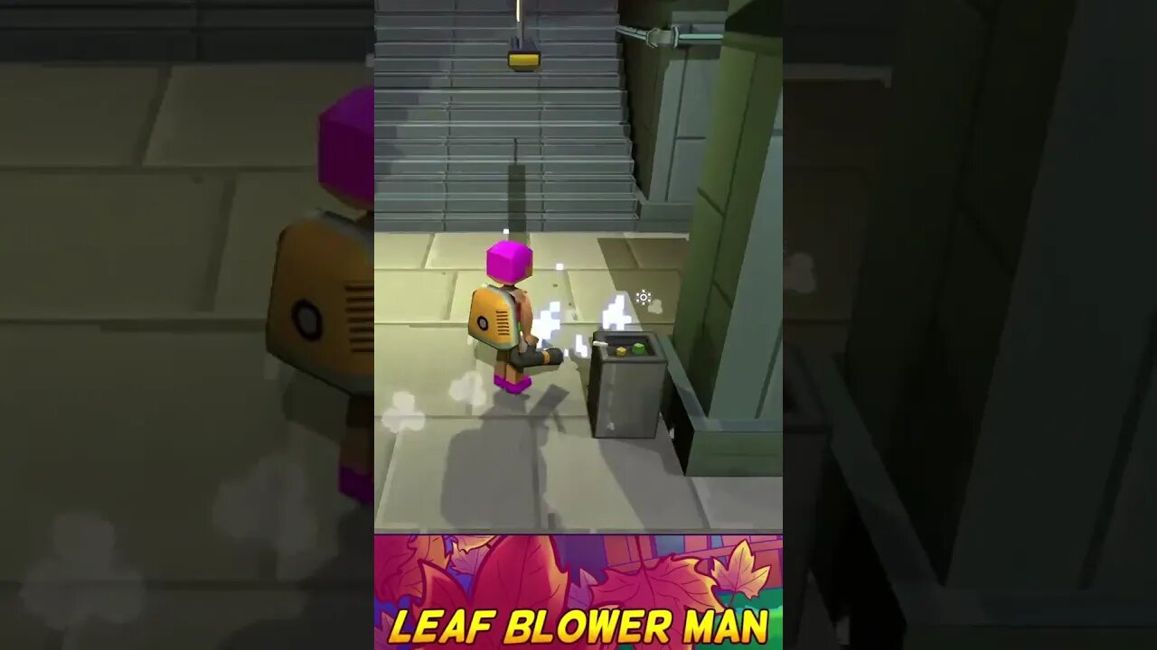 Vibrating Rat | Leaf Blower Man #shorts #gaming #indiegame
