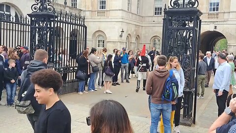 Make way for the kings guard #bluesandroyals