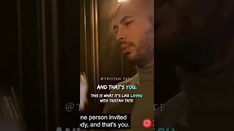 This Is What It’s Like Living With Tristan Tate #Shorts