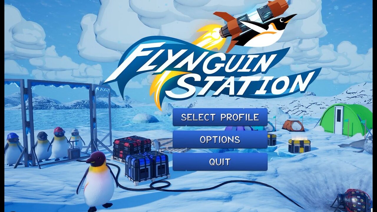 Flynguin Station ( Funny Game )