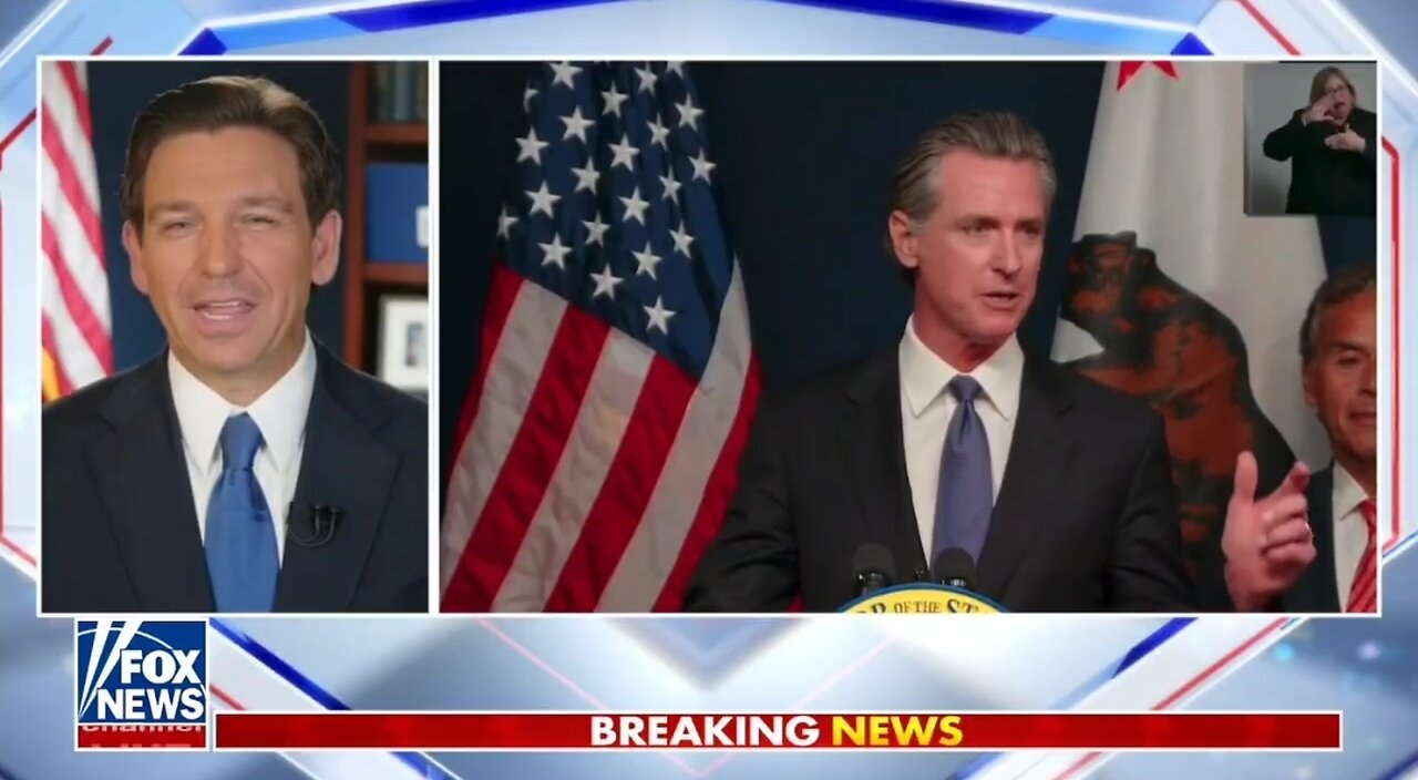 Ron DeSantis Accepts Gov Newsom’s Debate Challenge