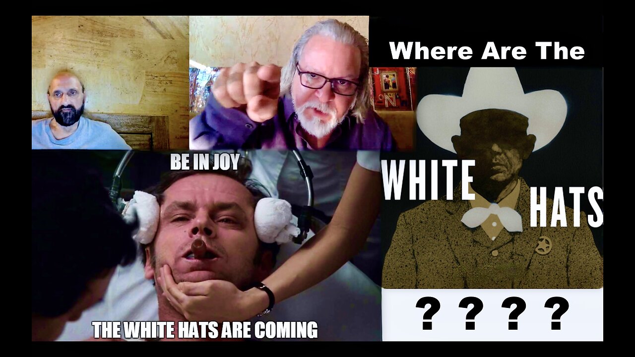 Joachim Hagopian VictorHugo Q Trust The Plan Where Are The White Hats Nurses Doctors Order Followers