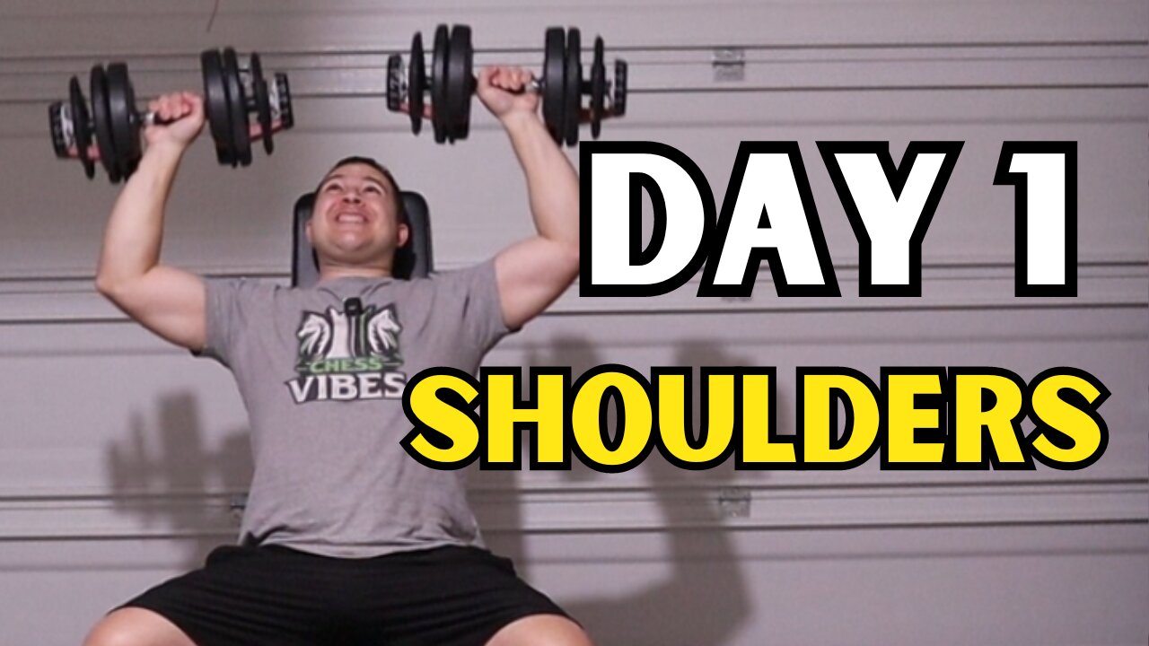 Day 1 - Follow Along SHOULDER Workout For Beginners