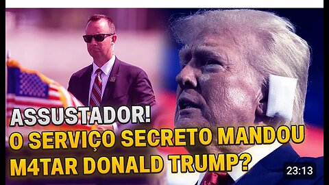 😱ASSUSTADOR! Atualizações: O SERVIÇO SECRETO tentou matar TRUMP?