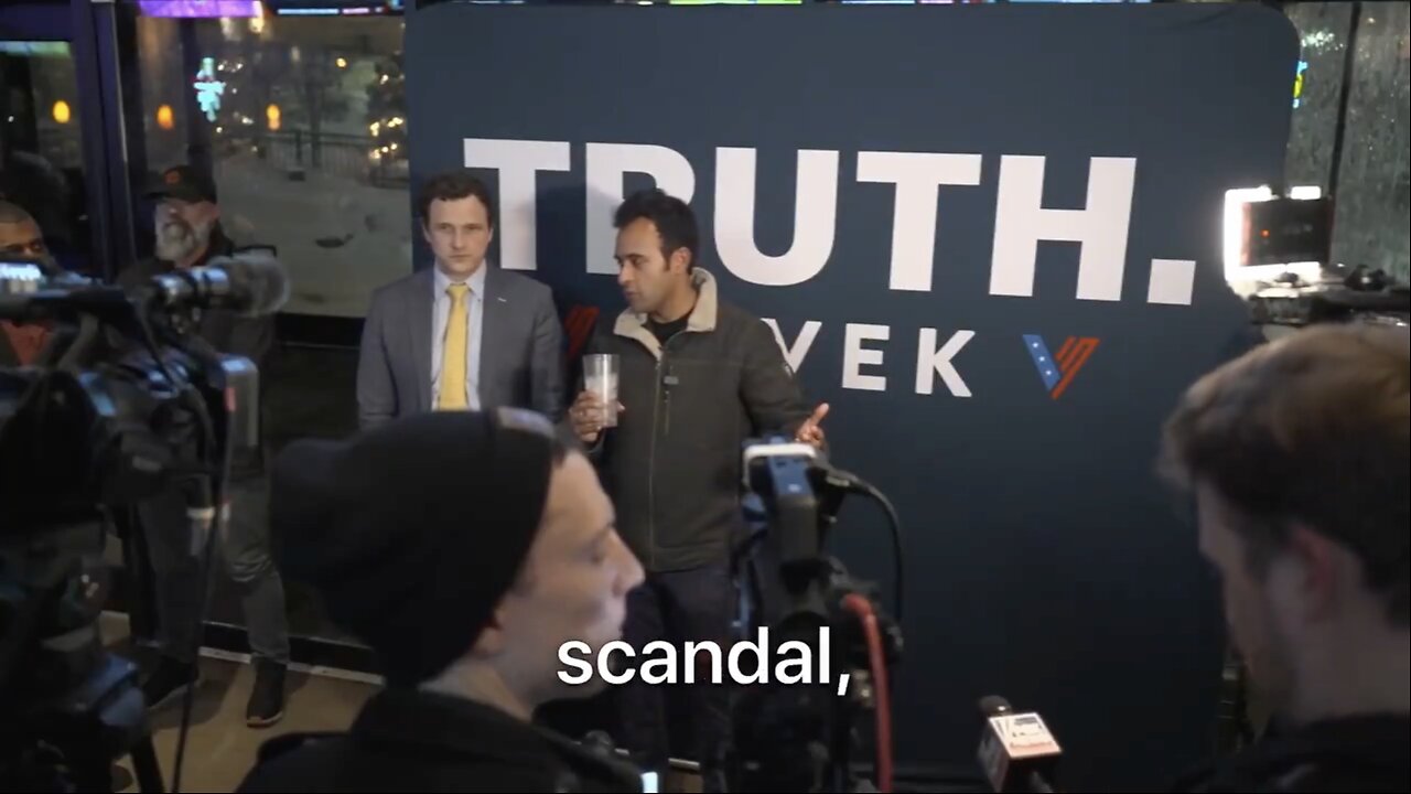 Vivek Exposes The Media's Three Big Lies Right To Their Faces (VIDEO)