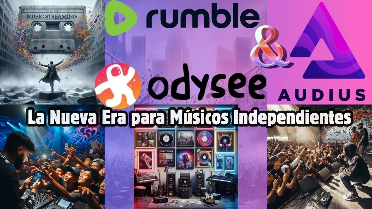 La Nueva Era para los Músicos Independientes: Adoptando Rumble, Audius y Odysee