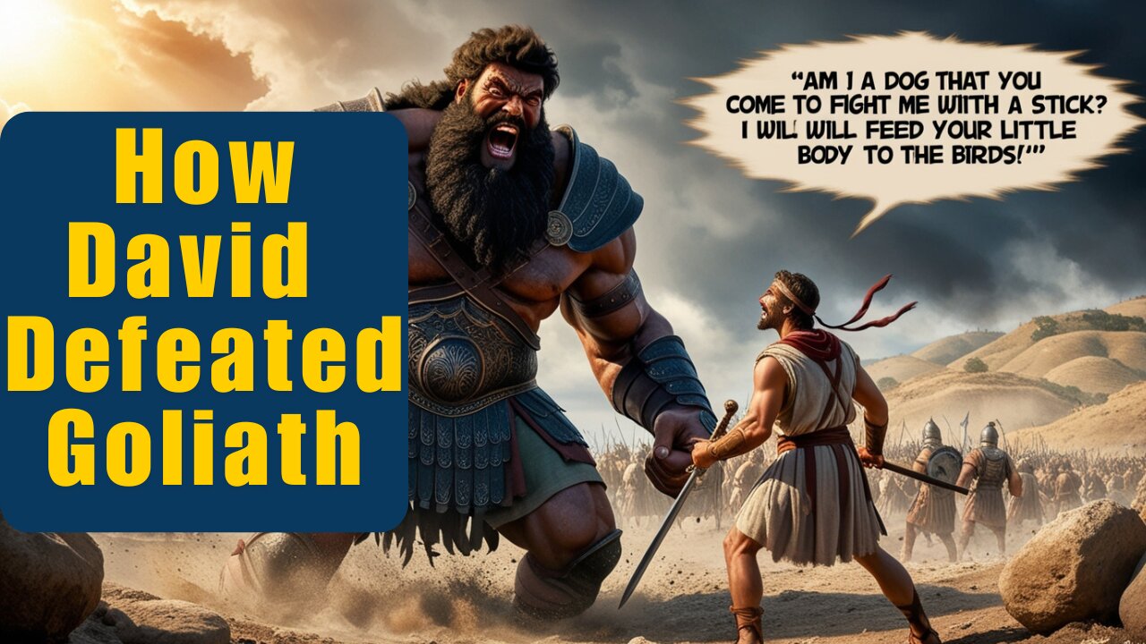 How David's Courage and Faith Defeated Goliath