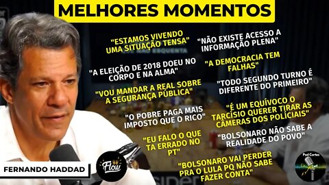 MELHORES MOMENTOS FERNANDO HADDAD - Flow podcast