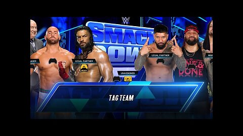 Roman Reigns Tag Team Championship Journey of Behind the Scenes See on Game Challenge