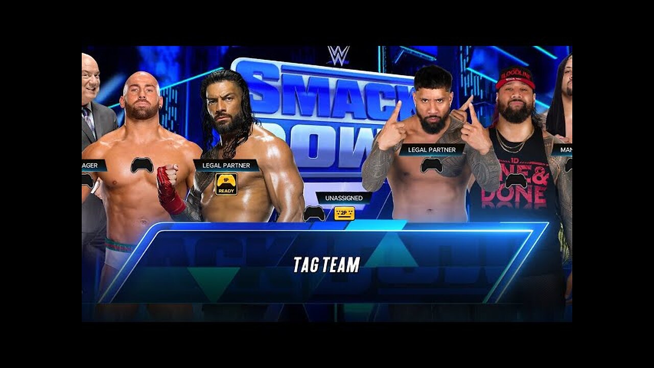 Roman Reigns Tag Team Championship Journey of Behind the Scenes See on Game Challenge