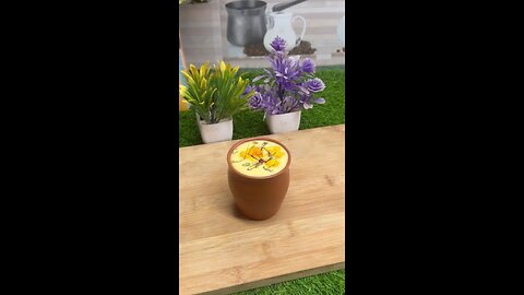 recipe of mango saffron lassi